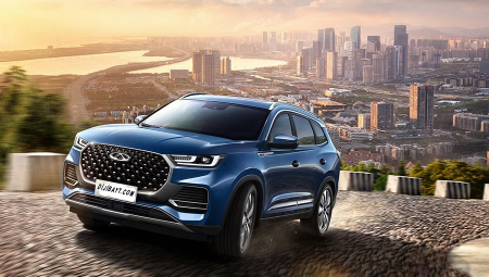 Chery Tiggo 8 Resmen Ortaya Çıktı Yeni SUV Tasarımı Tanıtıldı