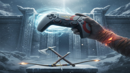 God of War 20. Yıl Dönümüne Özel DualSense Kontrol Cihazı Satışta